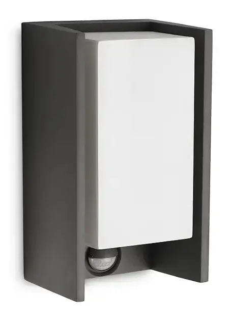 Philips myGarden - Kültéri fali lámpa 25x12 cm, E27, érzékelővel, antracit színben 915003762102 Ne maradj le