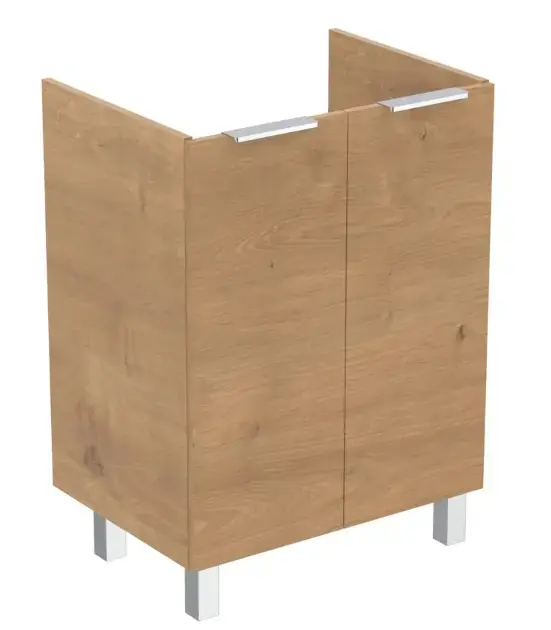 Expressz szállítás Ideal Standard Eurovit+ - Mosdószekrény, 84x60x44 cm, 2 ajtó, L/P zsanérok, tölgyfa R0258Y8