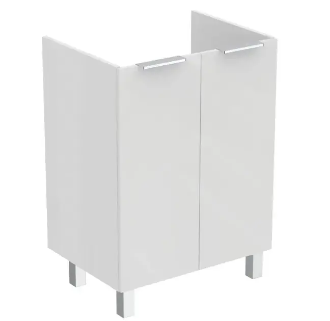 Ideal Standard Eurovit+ - Mosdószekrény, 84x60x44 cm, 2 ajtó, L/P zsanérok, fényes fehér színű R0258WG Prémium