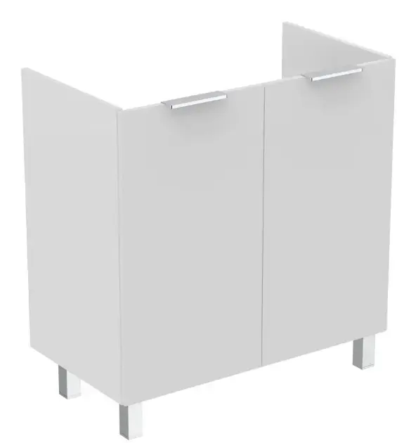 Ideal Standard Eurovit+ - Mosdószekrény, 84x80x44 cm, 2 ajtó, L/P zsanérok, fényes fehér színű R0262WG Akciós ár