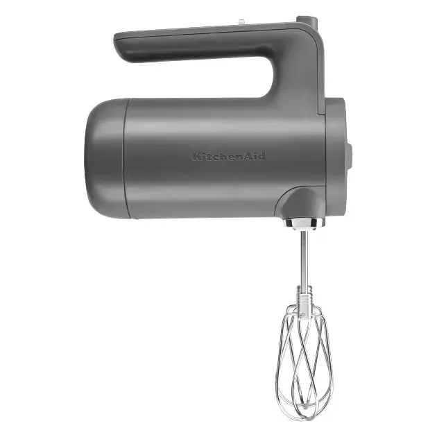 Vásárlói kedvenc KitchenAid - Vezeték nélküli kézi habverő, matt sötétszürke 5KHMB732EDG