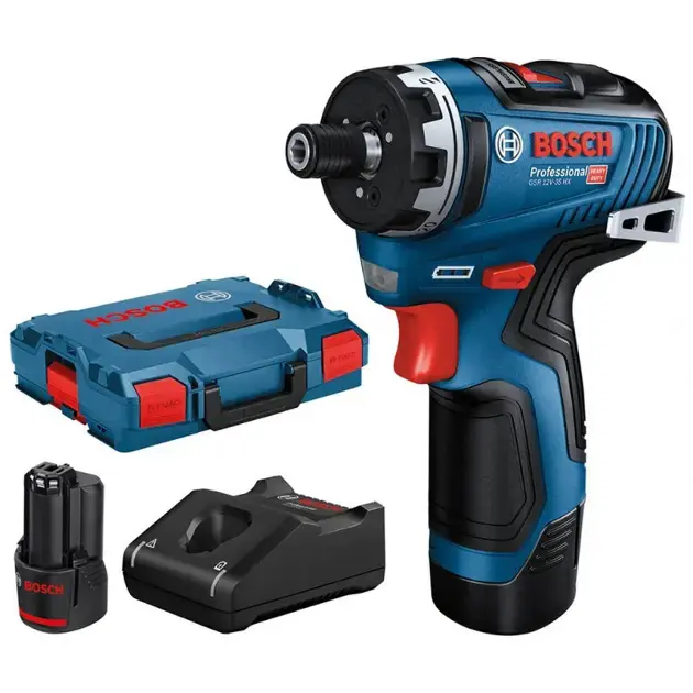 Bosch - 12V-os AKU csavarhúzó, 2x 3,0 Ah Li-Ion akkumulátor, töltő 06019J9100 Csak ma