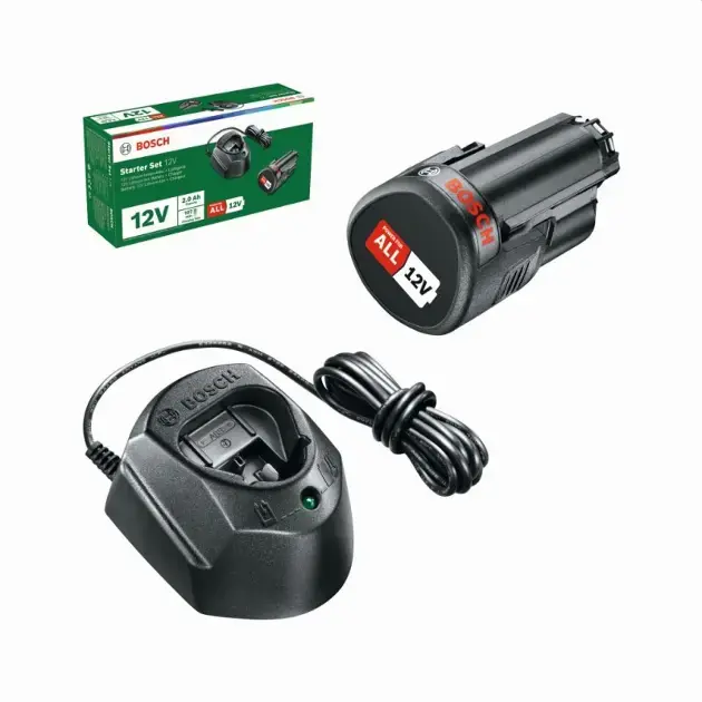 Bosch - 1A töltő és 1x 12 V-os Li-Ion 1,5 Ah akkumulátor készlet 1600A01L3D Expressz kézbesítés