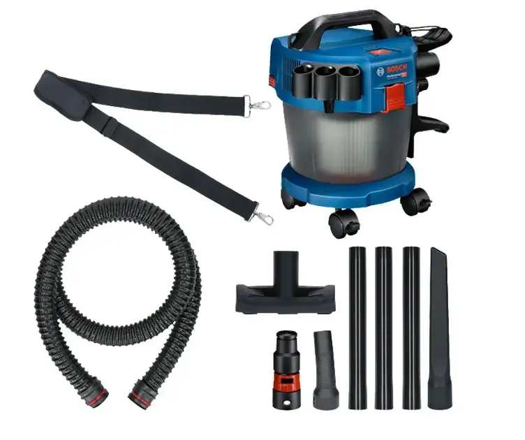 Különleges ajánlat Bosch - 18V AKU ipari porszívó, 10 l térfogat, akkumulátor és töltő nélkül 06019C6302