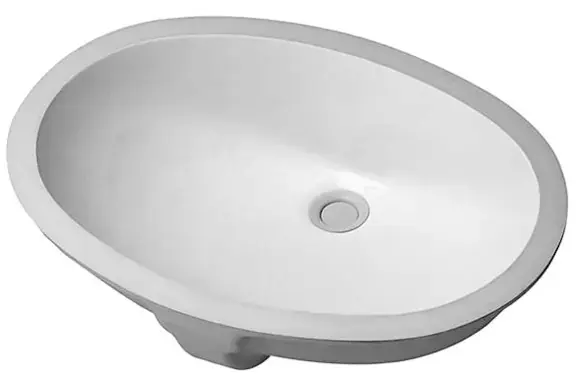 Duravit Santosa - Süllyesztett mosdókagyló, 510x375 mm, túlfolyóval, fehér színben 0466510000 Expressz kézbesítés