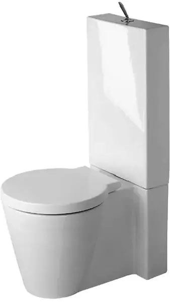 Bestseller Duravit Starck 1 - Álló WC kombi csésze, WonderGliss, fehér 02330900641
