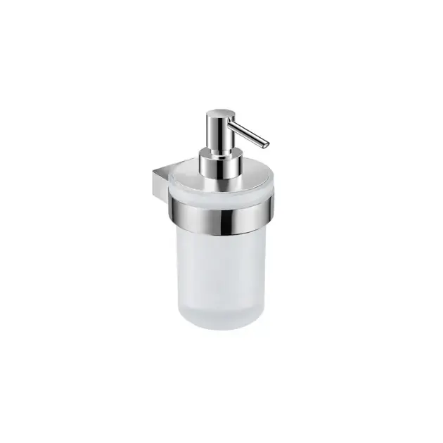 Kedvezmény Jika Pure - Szappanadagoló tartóval, króm/mázas üveg H3833B20041001