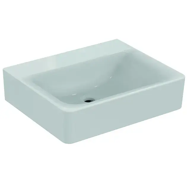 Ideal Standard Connect - Mosdókagyló 550x155x460 mm, csapfurat nélkül, túlfolyó nélkül, fehér színű E811201 Kihagyhatatlan ajánlat