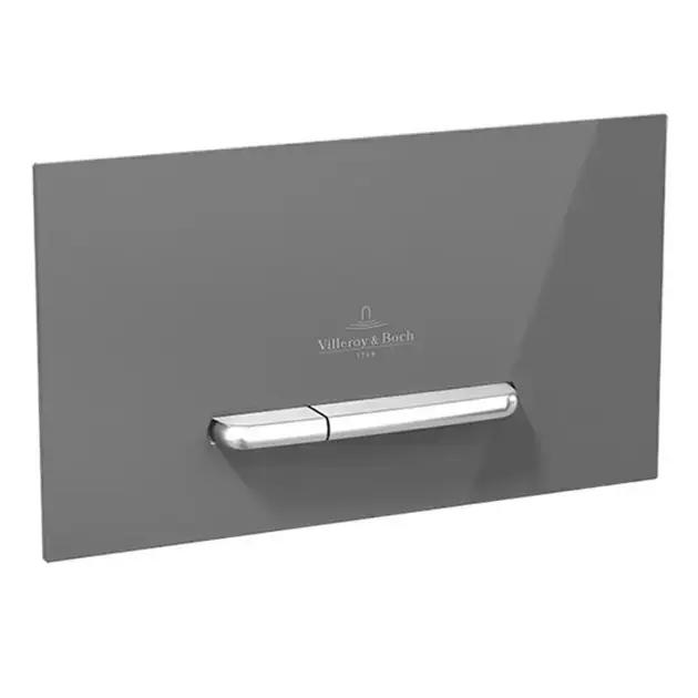 Villeroy & Boch ViConnect - Süllyesztett vezérlőgomb M300, fényes szürke/csiszolt rozsdamentes acél 922160RA Akció