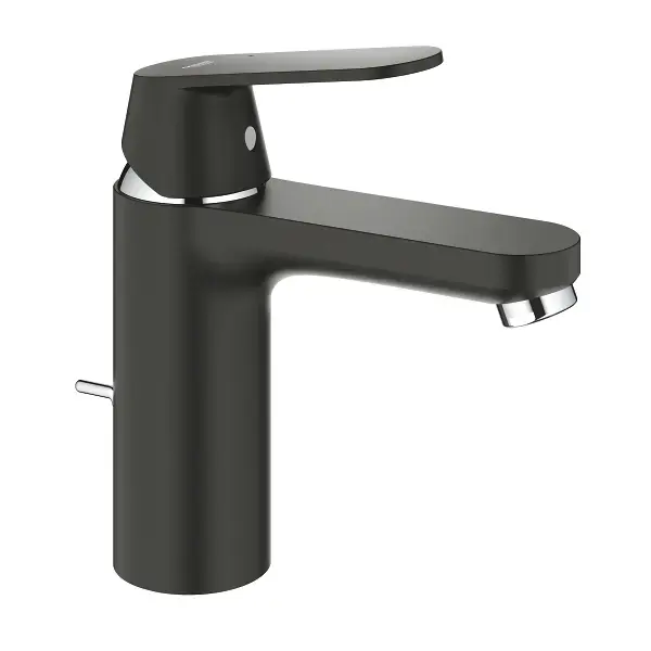 Grohe Eurosmart Cosmopolitan - Mosdócsaptelep M, leeresztővel, króm/matt fekete 23325KW0 Expressz kézbesítés