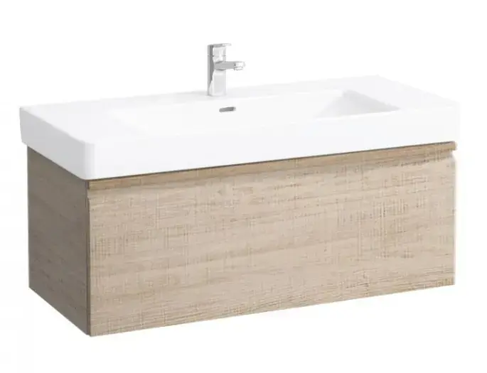 Laufen Pro S - Mosdószekrény, 1010x450x390 mm, 1 fiókos, világos tölgyfa H4835510964791 Biztonságos fizetés