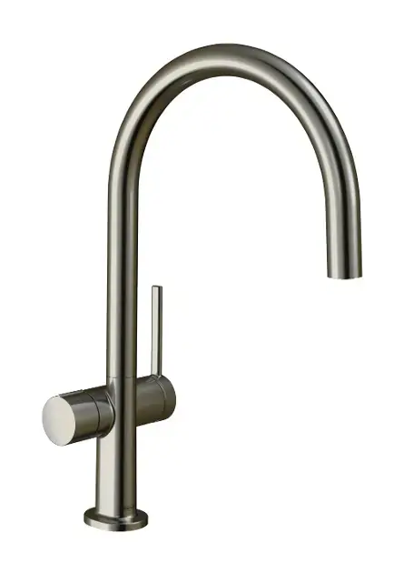 Kiárusítás Hansgrohe Talis M54 - Mosogató keverő Talis 220, elzárószeleppel a készülékhez, rozsdamentes acél kivitelben 72805800