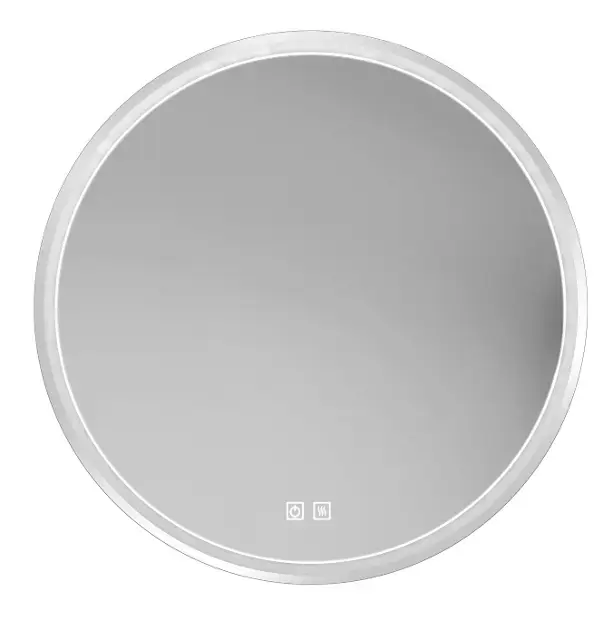 Olcsó kielle Idolio - Tükör LED világítással és fűtéssel, 80 cm átmérőjű, króm 50324003