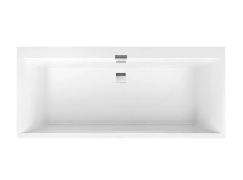 Villeroy & Boch Squaro Edge 12 - Fürdőkád Duo, 1900x900 mm, Quaryl, fehér UBQ190SQE2DV-01 Outlet