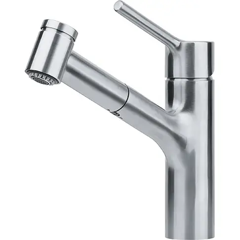 Franke Taros Neo - Mosogató keverő FC 6386.501 kihúzható zuhanyzóval, rozsdamentes acélból 115.0596.386 Biztonságos fizetés