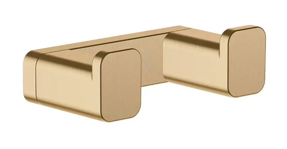 Kedvezmény Hansgrohe AddStoris - Dupla horog, csiszolt bronz 41755140