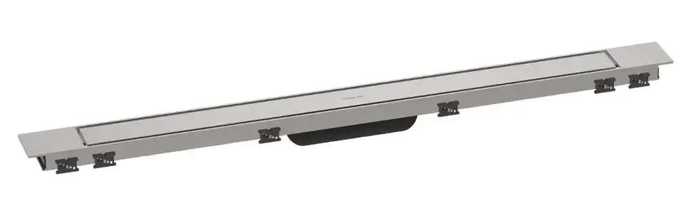 Hansgrohe RainDrain Match Plus - Zuhanyzó vályú 90 cm, ráccsal, csiszolt acélból 56216800 Legnépszerűbb