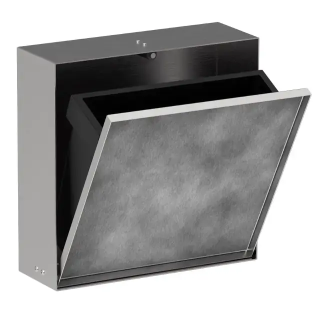 Hansgrohe XtraStoris Rock - Fal alatti hulladékgyűjtő 4 L, csiszolt acél 56089800 Népszerű