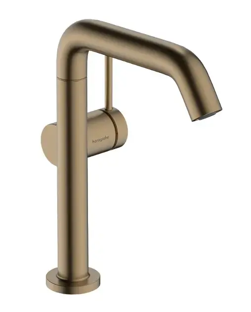 Hansgrohe Tecturis S - Kagylókeverő Push-Open kifolyóval, CoolStart, EcoSmart, csiszolt bronz színű 73364140 Legjobb ár