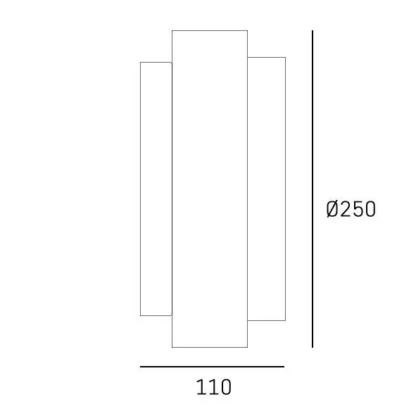 Vedd meg most Fali lámpa COBURG W02784BR 2x40W/E14 IP20 a Cosmolight-tól
