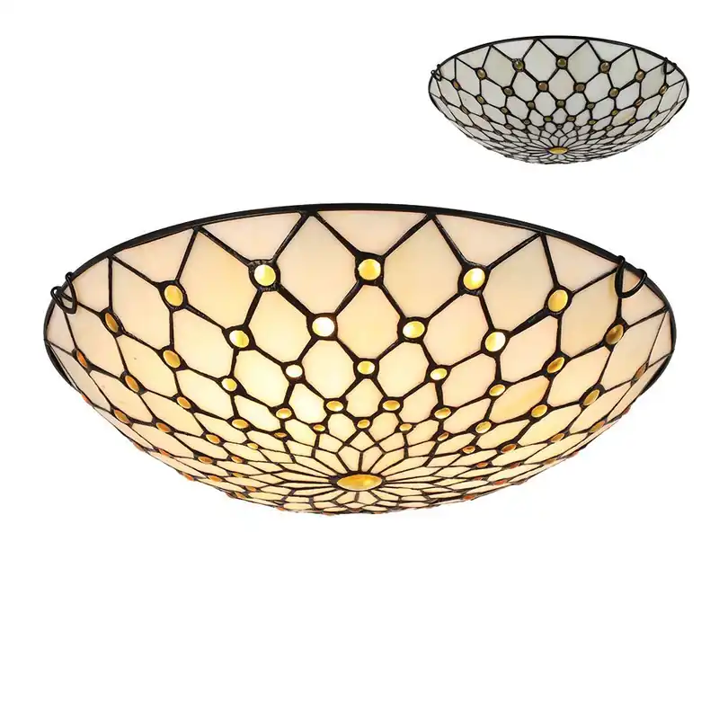 Kedvezmény Süllyesztett mennyezeti lámpa TIFFANY CEILING 1713 E27 3x40W/E27 a Prezent-tól