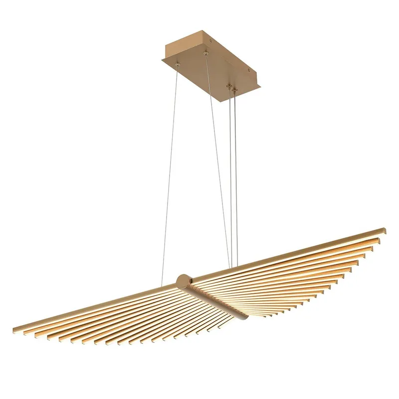 Azonnali szállítás Függőlámpa Seraph QN-SERAPH-LP-L-BG 3000K 57W 1x57W/LED 1192lm a Quintiesse-tól