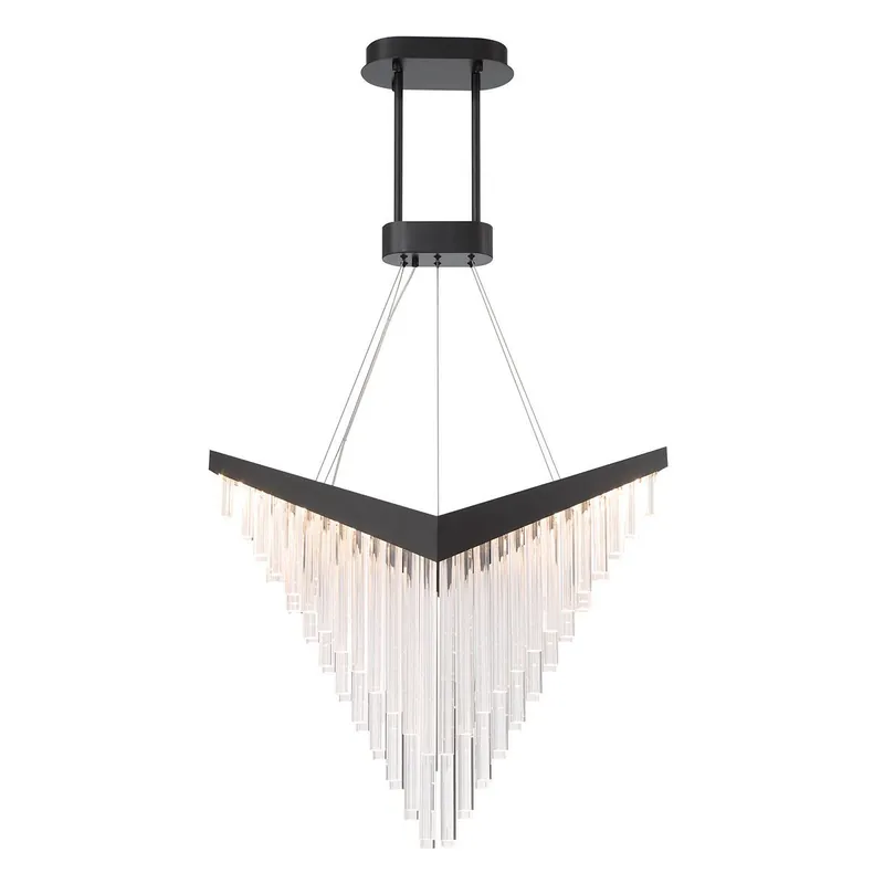 Szezonális akció Függőlámpa Vivien QN-VIVIEN-P-L-BK 3000K 40W 1x40W/LED 900lm a Quintiesse-tól