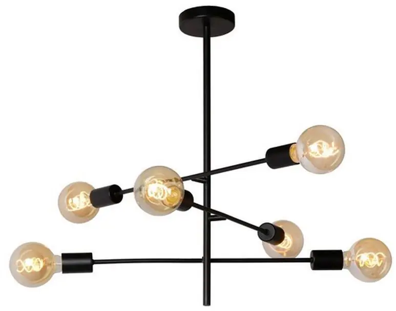 Árcsökkenés Plafonlámpa LESTER 21119/06/30 6x60w/e27 ip20 a Lucide-tól