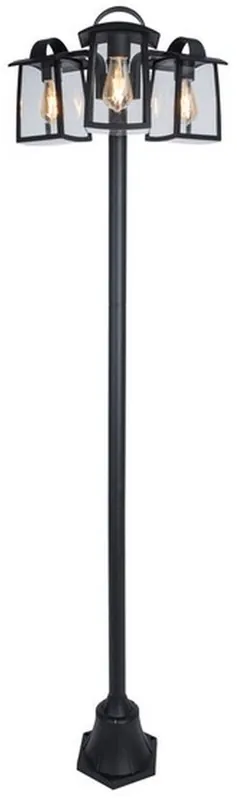 Újdonság Utcai lámpa KELSEY 7273606012 3x40w/e27 ip44 a Lutec-tól